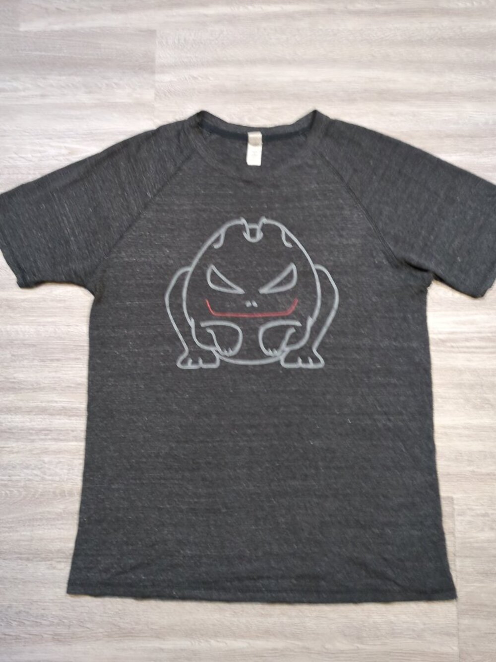 Alo Volkswagen GTI Logo Mascot T Shirt Men's Medium Grey Red Heather